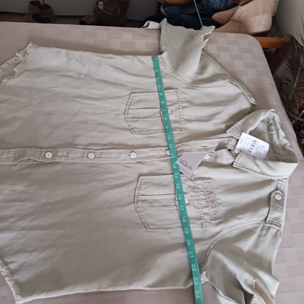 Rails Revolve Conrad Military Jacket in Pistachio Arrow Patch - Picture 9 of 16